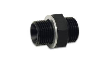Vibrant Performance - Vibrant Performance Straight 6 AN Male O-Ring to 12 mm x 1.500 Male Adapter - Black