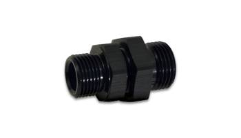 Vibrant Performance - Vibrant Performance 6 AN Male O-Ring to 6 AN Male O-Ring Bulkhead Adapter - Black