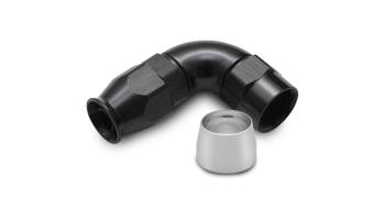 Vibrant Performance - Vibrant Performance 90 Degree 8 AN Hose to 8 AN Female Adapter - Black