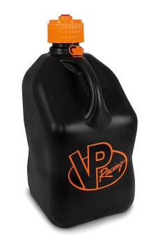 VP Racing Fuels - VP Racing Utility Jug - 5.5 Gallon - Square - Black/Orange