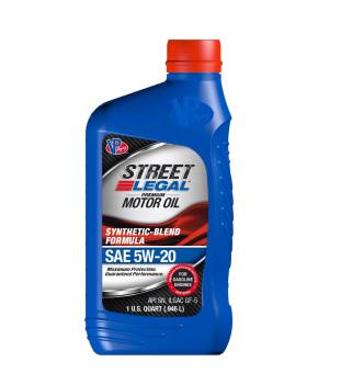 VP Racing Fuels - VP Racing Street Legal 5W20 Semi-Synthetic Motor Oil - 1 Quart Bottle