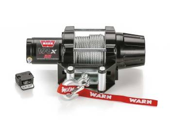 Warn - Warn VRX 25 Winch - 2500 lb Capacity - Roller Fairlead - Handlebar Switch - 3/16 in x 50 ft Steel Rope - 12V