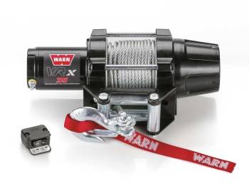 Warn - Warn VRX 35 Winch - 3500 lb Capacity - Roller Fairlead - Handlebar Switch - 3/16 in x 50 ft Steel Rope - 12V