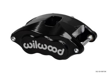 Wilwood Engineering - Wilwood D52 Brake Caliper - 2 Piston - Black - 12.190 in OD x 1.040 in Thick Rotor - 7.060 in Floating Mount