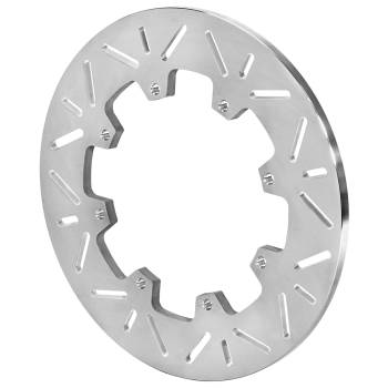 Wilwood Engineering - Wilwood Slotted Brake Rotor - 12 in OD - 0.36 in Thick - 8 x 7.00 in Bolt Pattern - Titanium - Sprint Car