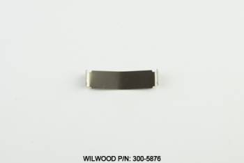 Wilwood Engineering - Wilwood Brake Caliper Pad Wear Plate - Stainless - Forged Narrow Dynalite/Dynapro Calipers