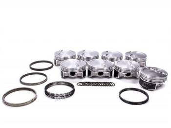Wiseco - Wiseco Professional Series Forged Piston and Ring Set - 4.030 in Bore - 1.2 x 1.2 x 3.0 mm Ring Grooves - Minus 3.00 cc - GM LS-Series