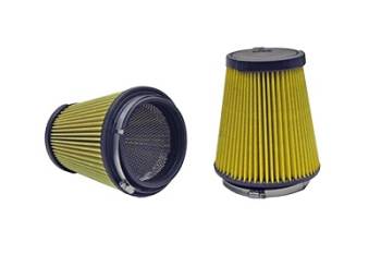 Wix Filters - Wix Air Filter Element - 7.531 in Base Diameter - 5.661 in Top Diameter - 9.054 in Tall - White - Ford Mustang 2010-14