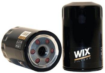 Wix Filters - Wix Canister Oil Filter - Screw-On - 4.828 in Tall - 18 mm x 1.5 Thread - 21 Micron - Black - GM 1980-2005