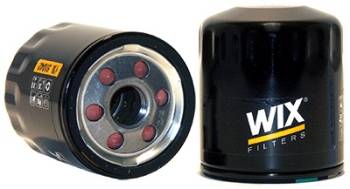 Wix Filters - Wix Canister Oil Filter - Screw-On - 3.404 in Tall - 13/16-16 in Thread - 21 Micron - Black - Various GM 1975-2012