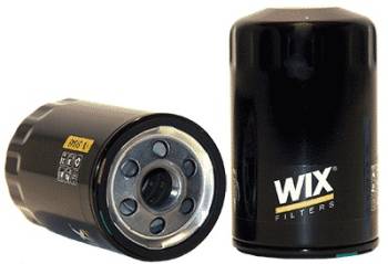 Wix Filters - Wix Canister Oil Filter - Screw-On - 4.828 in Tall - 13/16-16 in Thread - 21 Micron - Black - Various GM 1977-92