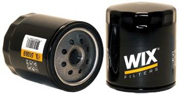 Wix Filters - Wix Canister Oil Filter - Screw-On - 4.338 in Tall - 13/16-16 in Thread - 21 Micron - Black - Various GM 1964-99