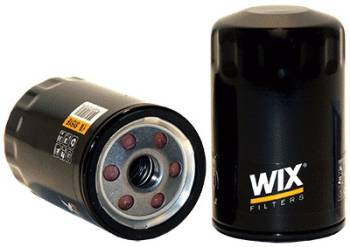 Wix Filters - Wix Canister Oil Filter - Screw-On - 4.828 in Tall - 3/4-16 in Thread - 21 Micron - Black