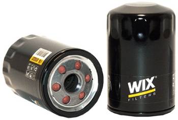 Wix Filters - Wix Canister Oil Filter - Screw-On - 4.526 in Tall - 13/16-16 in Thread - 21 Micron - Black