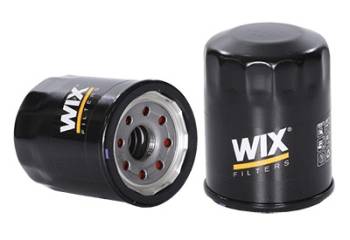 Wix Filters - Wix Canister Oil Filter - Screw-On - 3.402 in Tall - 20 mm x 1.5 Thread - 21 Micron - Black