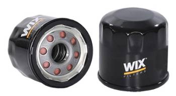 Wix Filters - Wix Canister Oil Filter - Screw-On - 2.577 in Tall - 20 mm x 1.5 Thread - 21 Micron - Black - Subaru/Saab