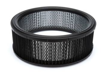 Walker Performance Filtration - Walker Low Profile Qualifying Air Filter Element - 14 in Diameter - 5 in Tall - Mesh Only