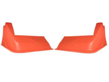 Dominator Racing Products - Dominator Asphalt Super Late Model Nose & Flare - Flo Orange
