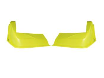 Dominator Racing Products - Dominator Asphalt Super Late Model Nose & Flare - Flo Yellow