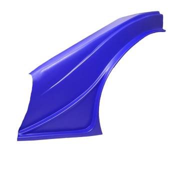 Dominator Racing Products - Dominator Asphalt Super Late Model Flare - Left Side - Blue