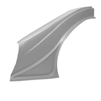 Dominator Racing Products - Dominator Asphalt Super Late Model Flare - Left Side - Gray