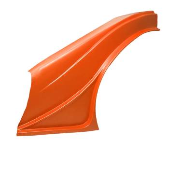 Dominator Racing Products - Dominator Asphalt Super Late Model Flare - Left Side - Orange