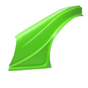 Dominator Racing Products - Dominator Asphalt Super Late Model Flare - Left Side - Xtreme Green