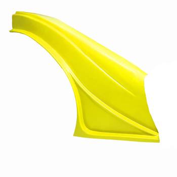 Dominator Racing Products - Dominator Asphalt Super Late Model Flare - Right Side - Yellow