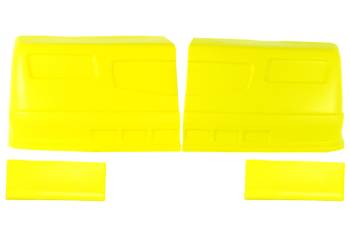 Dominator Racing Products - Dominator SS Street Stock Nose - Flo Yellow