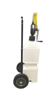 Flo-Fast - Flo-Fast 5 Gallon Professional Compact Versa Cart System - White