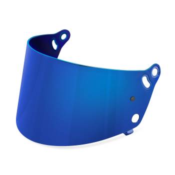 B2 Helmets - B2 V4 Vision EV Shield - 3mm - Blue Mirror