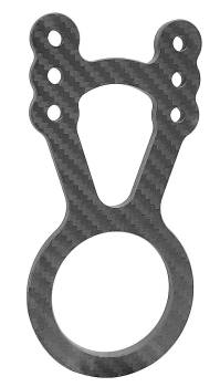 King Racing Products - King Carbon STD Steering Gear Locator