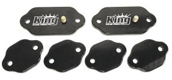 King Racing Products - King Billet Standard Port Exhaust Cover Kit