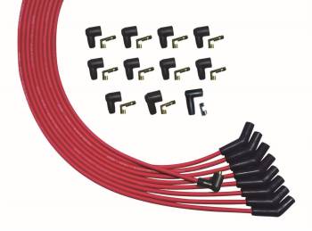 Moroso Performance Products - Moroso Ultra 8mm Plug Wire Set - Universal V8 - Red