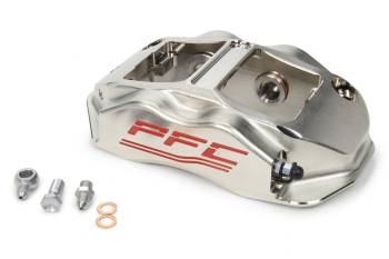 PFC Brakes - PFC Brakes ZR94 Race Caliper - LH - Leading - 4 Piston -12.716" OD/1.250" Rotor - 7.00" Radial Mount
