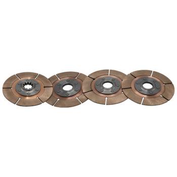 Tilton Engineering - Tilton 5.5″ 4-Plate Metallic Clutch Disc Pack - 1-5/32" x 26 Spline