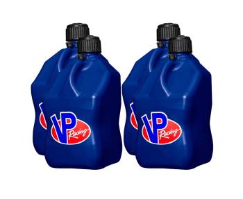 VP Racing Fuels - VP Racing Motorsports Container - Square - 5.5 Gallon - Blue (Case of 4)