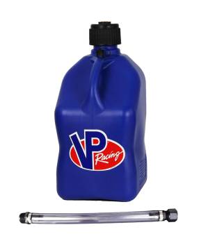 VP Racing Fuels - VP Racing Motorsports Container - Square - 5.5 Gallon - Blue w/Hose
