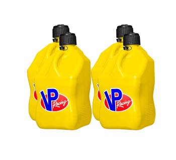 VP Racing Fuels - VP Racing Motorsports Container - Square - 5.5 Gallon - Yellow (Case of 4)