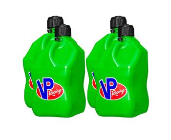 VP Racing Fuels - VP Racing Motorsports Container - Square - 5.5 Gallon - Green (Case of 4)