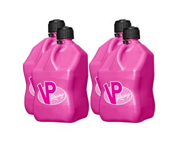 VP Racing Fuels - VP Racing Motorsports Container - Square - 5.5 Gallon - Pink (Case of 4)