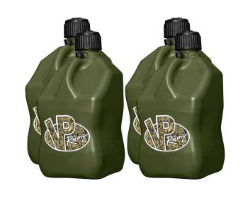 VP Racing Fuels - VP Racing Motorsports Container - Square - 5.5 Gallon - Camo (Case of 4)