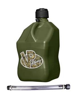 VP Racing Fuels - VP Racing Motorsports Container - Square - 5.5 Gallon - Camo w/Hose