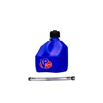 VP Racing Fuels - VP Racing Motorsports Container w/ Hose - Square - 3 Gallon - Blue