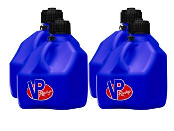VP Racing Fuels - VP Racing Motorsports Container - Square - 3 Gallon - Blue (Case of 4)