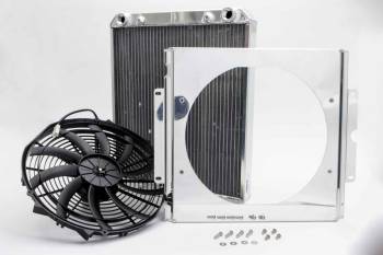 AFCO Racing Products - AFCO Dragster Radiator w/ Fan and Shroud