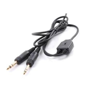 Rugged Radios - Rugged Replacement Mono/Stereo Cable for RA900 General Aviation Pilot Headsets