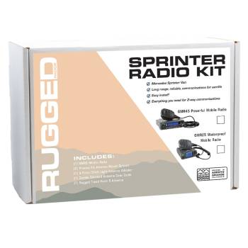 Rugged Radios - Rugged Mercedes Sprinter Van Two-Way GMRS Mobile Radio Kit - 25 Watt GMR25