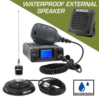 Rugged Radios - Rugged Adventure Radio Kit - GMR25 Waterproof GMRS and External Speaker