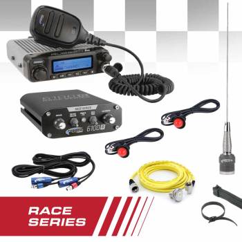 Rugged Radios - Rugged Offroad Race Kit - Complete RACE SERIES Communication Kit - M1 RACE SERIES Radio and 6100 RACE SERIES Intercom without DSP Chips
